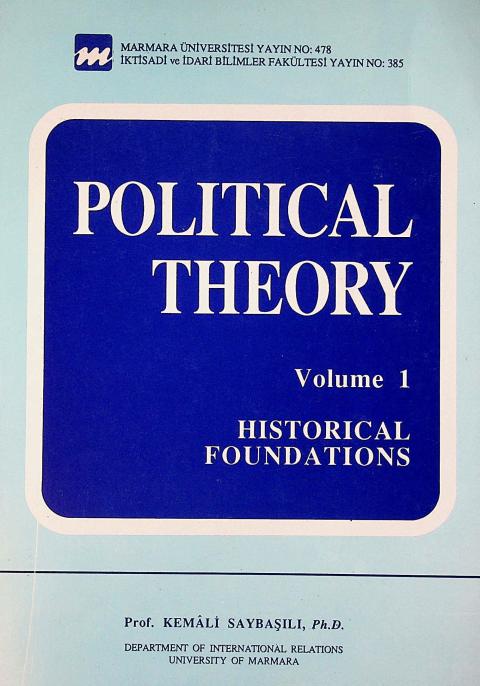 Political Theory: Historical Foundations (v.1)